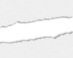 Torn paper texture with black gap