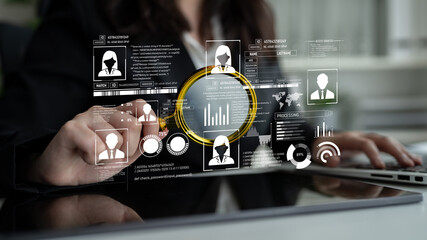 ID security ensures personal data protection with secure login systems, digital identity...