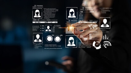 ID security ensures personal data protection with secure login systems, digital identity...