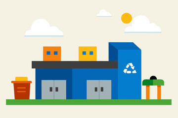 vector illustration of a house