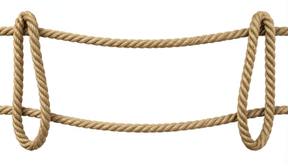 Rope Frame with Nautical Border.