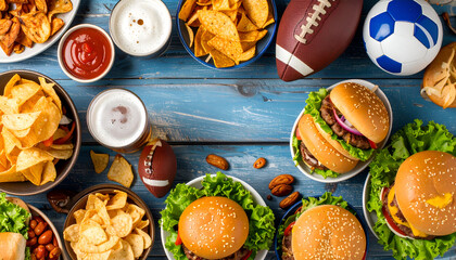 Game Day Food  Drinks.