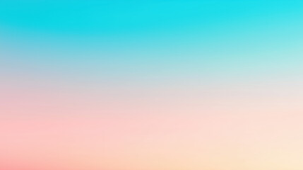 Obraz premium minimalistic gradient background, soft pastel blending hues of blue and pink evokes serenity at dawn, inspiring peace and creativity in viewers