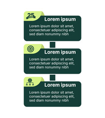 Business infographic template design
