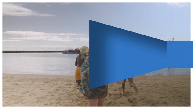 3D Transition Logo and Media Reveal