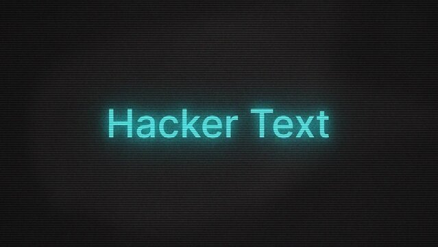 Hacker Text