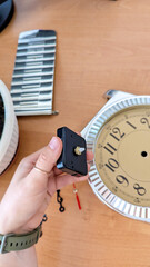 Clock Mechanism Repair Process