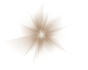 A bright golden starburst emanates from a central point casting luminous rays across a dark abstract background