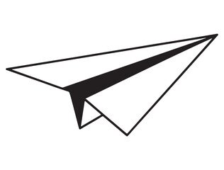 PAPER PLANE SILHOUETTE