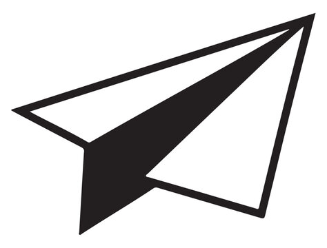 recommend clip art: PAPER PLANE SILHOUETTE