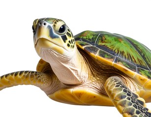 Close-up of sea turtle