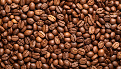 Obraz premium Roasted Coffee Beans Texture.