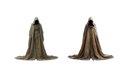 Hooded Cloak on transparent background png