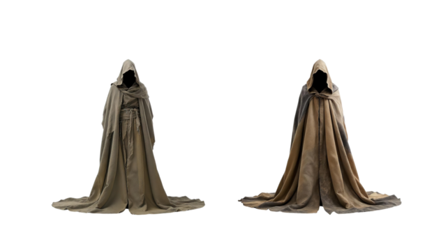 Hooded Cloak on transparent background png