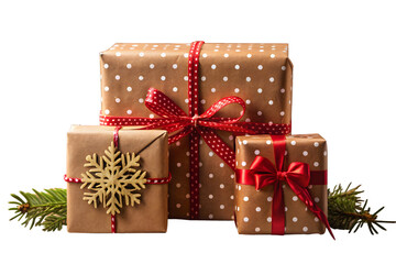 christmas gift box w  a large luxurious blue ribbon and bow isolated on a clean transparent background