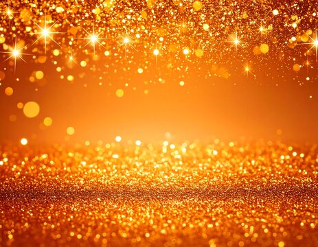 Fototapeta Festive gold glitter background