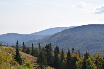Mountains in Rangeley Maine