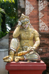 "Yaksa guardian statues" or "Giant statues"