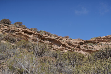 Los Derriscaderos rugged ravine landscape