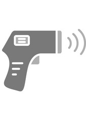 Thermometer Gun Icon