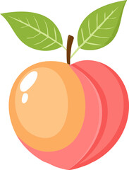 vector illustration of an apple