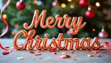 Festive fireworks with wishes for joy, health, and success for Christmas cards  