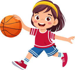 boy playing basketball