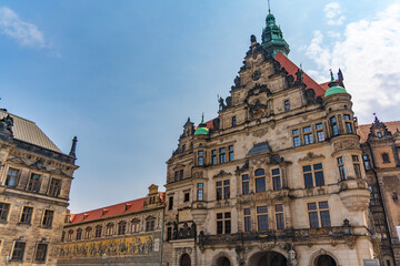 Georgentor (George Gate) in Dresden, Germany