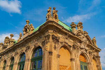 Fototapeta premium Zwinger, a palatial complex in Dresden, Germany