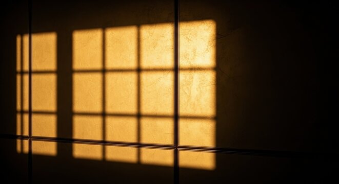 An authentic photograph of sunlight filtering through a window