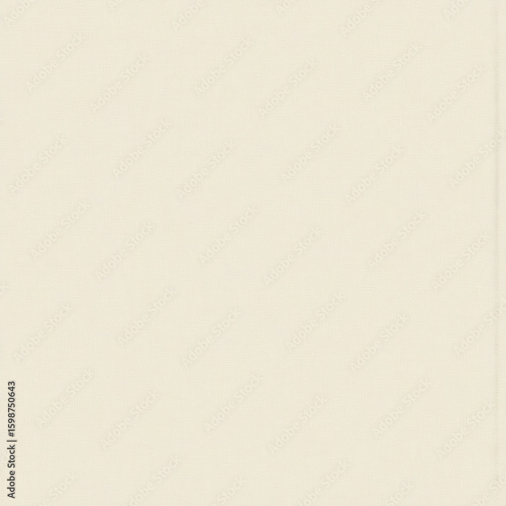 Poster plain light beige colored square white border square appears soft textured fabric paper material edg
