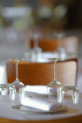 restaurant table setting