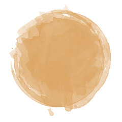 Coffee Stain on paper. Coffee or tea stains and traces - modern isolated clip art on white background. Splashes of cups, mugs and drops. Use this high quality set for your menu, bar, Cafe. eps10
