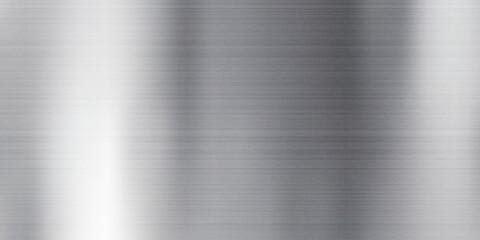 Brilliant background with a silver gradient and metallic texture effect. Vector illustration with bright patches of polished metal