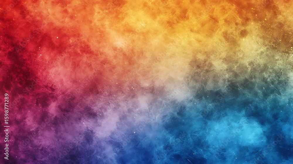 Aufkleber abstract colorful space background with nebula effect for creative projects
