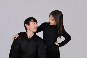 pai e filha juntos celebram o dia dos pais 