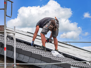 Solar-Paneel-Dachmontage
