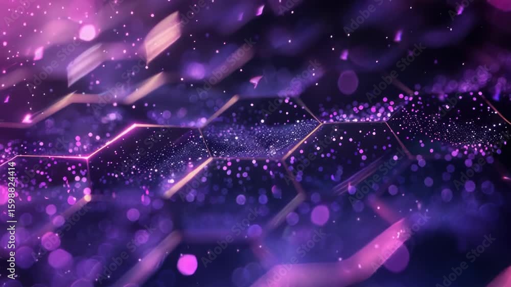Poster a dark and vibrant background with numerous lights, perfect for adding atmosphere to your design or 