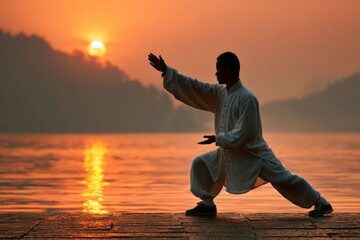 Seaside tai chi: embracing balance and tranquility. Dosha balance. Understanding ayurvedic approaches to achieving restful sleep naturally. Natural remedies. Ayurvedic sleep.