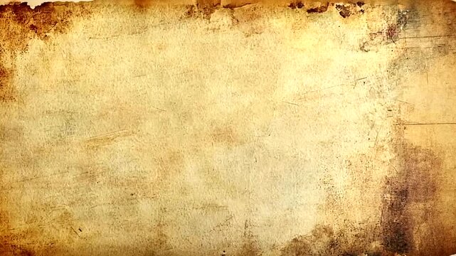 Vintage paper background with an aged and distressed look ideal for retro designs and textures