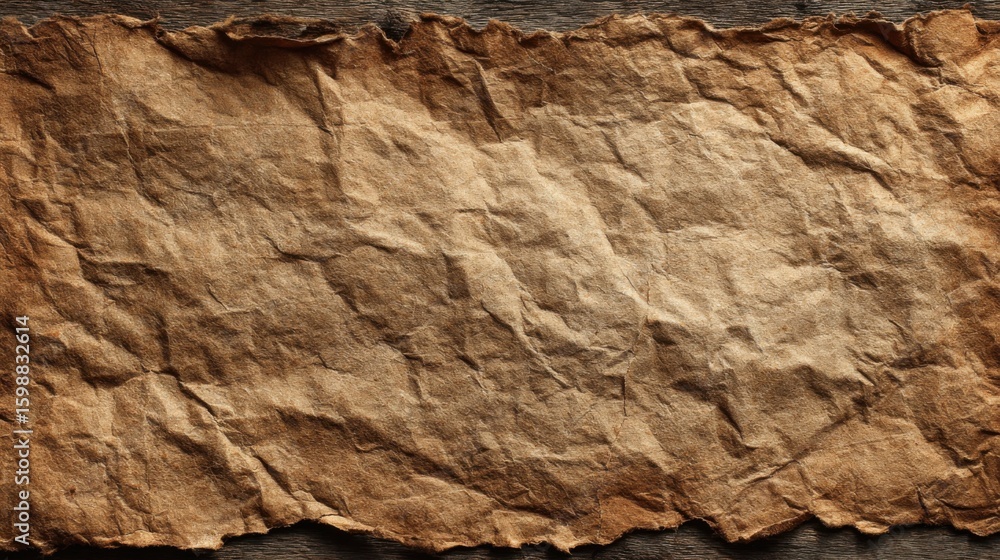 Poster a piece of paper with a brown background and a few lines on it. the paper appears to be old and worn