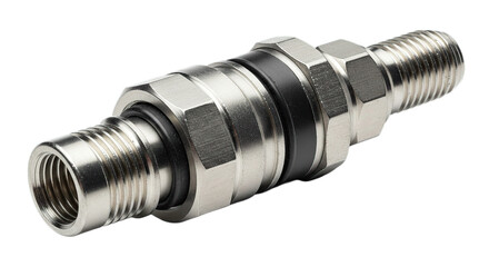 Hydraulic fitting connector industrial hose metal pipe coupler threaded adapter component machinery equipment part