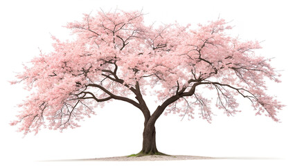 Obraz premium cherry-tree--full-look-original-----with-isolated-background Transparent