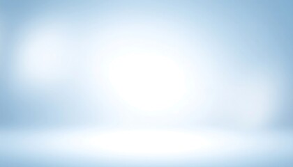 Light-blue studio background