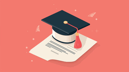 Professional Diploma Document Template with Golden Accents