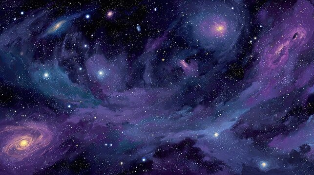 Stunning Cosmic Nebulae Display In Space