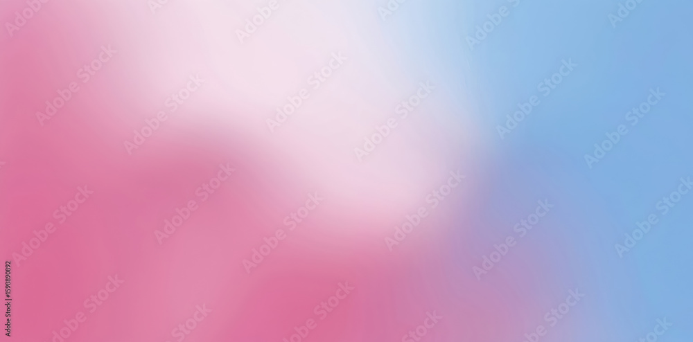 Poster abstract background with soft pink and blue gradient colors. this calming, colorful design features 