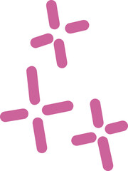 Abstract Geometric Star Shapes