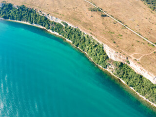 Aerial view of Kaliakra cape, Bulgaria