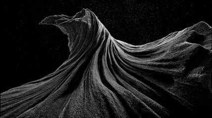 Abstract Cape at Night